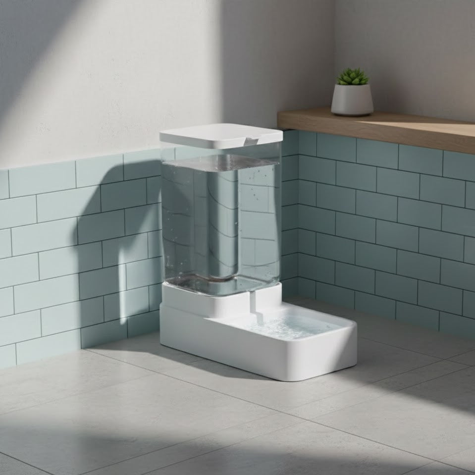 Distributeur d'eau dans une cuisine